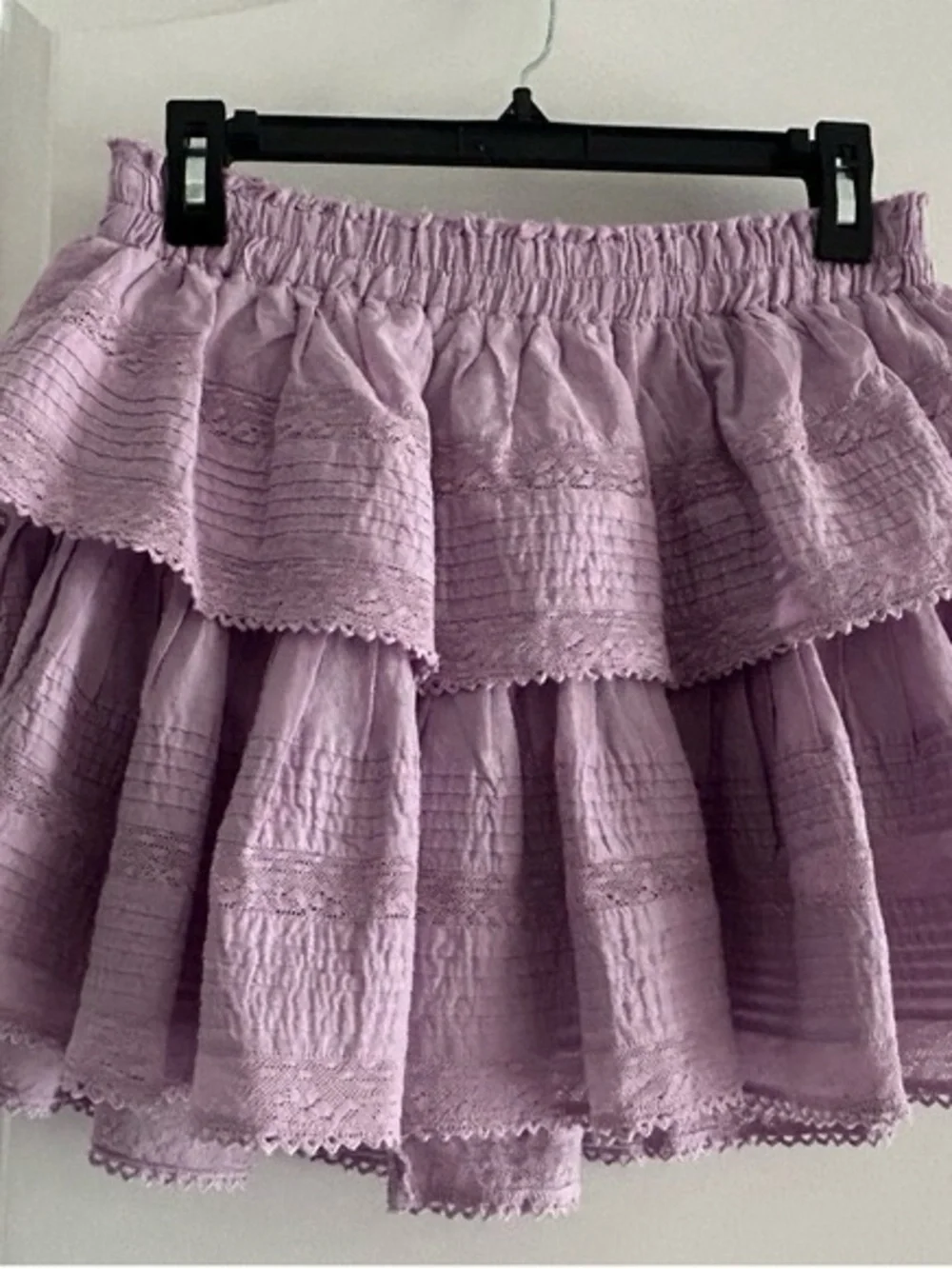 LoveShackFancy Ruffle Mini Skirt - Picture 3 of 8